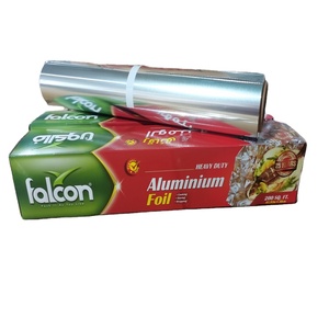 Suministro Directo de Fábrica, Rollo de Papel de Aluminio Pequeño de Grado Alimenticio para Uso Doméstico y de Catering, Alta Calidad, 18 micras, 17 micras - Product Image 1