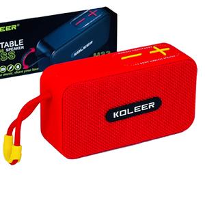 Haut-parleur rouge en vente chaude H33, haut-parleur portable sans fil mini 7W 1200mAh, basses profondes, haut-parleur BT extérieur, caisson de basses avec <span class=keywords><strong>corde</strong></span> de suspension - Product Image 1