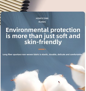 Tissu Nid d'Abeille de Luxe pour Stores Cellulaires, Écran Filtrant la Lumière pour Fenêtres et Portes, Jour et Nuit, Hôtels - Product Image 4