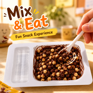 Divertidas Bolas de Arroz Crujientes con Chocolate en Blíster, Bocadillos Novedosos para Niños, Dulces para Fiestas - Product Image 3