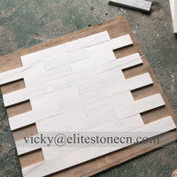 Dalles de marbre blanc polaire, blanc étoile, Bianco Domomite, design moderne OEM/ODM pour le projet de casino Wynn, surface polie