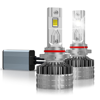 Fabricant de phares LED pour voitures T2 170W Ampoule haute puissance 12V 24V Double tube en cuivre CSP 4070 6500K Canbus H4 H7 H11 9012