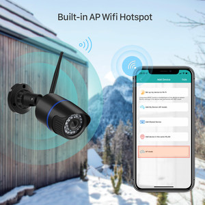 Caméra Wifi 5MP Bullet étanche pour extérieur filaire/sans fil M414 - Product Image 3