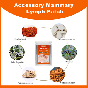 แผ่นแปะสมุนไพรจีนบำรุงระบบน้ำเหลือง แผ่นแปะดีท็อกซ์น้ำเหลืองออร์แกนิก ช่วยขับสารพิษน้ำเหลืองได้อย่างมีประสิทธิภาพ แผ่นแปะดูแลน้ำเหลือง - Product Image 6