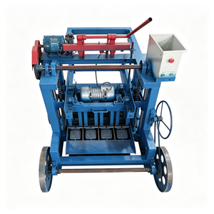 Machine à Briques Semi-Automatique WT2-25 pour la Fabrication de Briques en Terre Cuite, Équipement de Construction de Maisons Rurales pour le Marché des Zones Rurales Africaines - Product Image 1