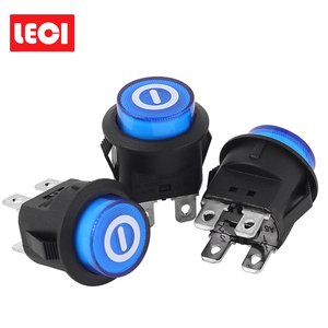 Nhà máy tùy chỉnh vòng bốn-Pin Cassette Nút chuyển đổi 4 pin Rocker chuyển đổi với khóa thiết lập lại - Product Image 5