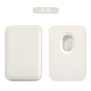 High Quality Custom Logo Simple Design PU Leather Magnetic Card <b>Holders</b> For iPhone 17 16 15 Card <b>Holder</b> Pop up <b>Wallet</b> B-4528 - Product Image 3