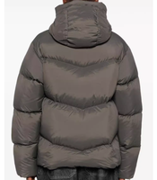 Doudoune personnalisée chaude en plumes véritable de haute qualité de luxe bulle bouffante veste unisexe hommes manteau en duvet hommes vêtements hiver 2024