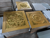 Plafonds en métal ignifuges d'art traditionnel chinois exquis pour la cuisine avec plafond suspendu