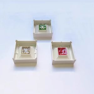 Tubo LED plano de 27 * 27 mm, cuadrado, verde, azul, blanco, tubo digital de 2 pines - Product Image 4