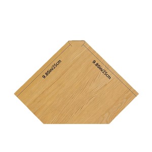 Étagère murale triangulaire en bois Shoki, style nordique, rangement d'angle, organisateur durable à plusieurs niveaux - Product Image 2