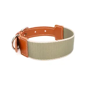 Niedriger Preis Big Dog Collar Wasserdichtes Hunde halsband Hunde halsband Custom Leash