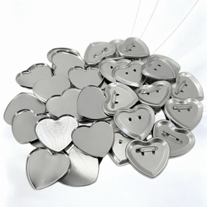 Custom Printed Logo Blank Star Heart Round Shape Badge Button <b>Pin</b> Badge Metal Tinplate Magnetic <b>Pin</b> Button Badge - Product Image 3