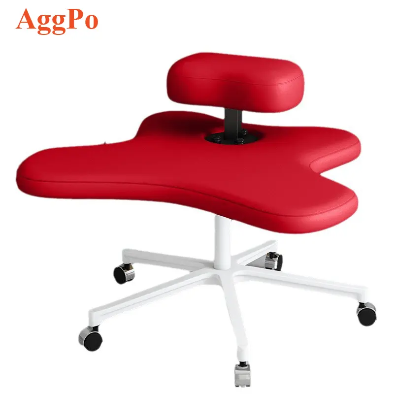 Chaise accroupie à jambes croisées, tabouret de singe de yoga, chaise ergonomique réglable de bureau d'ordinateur