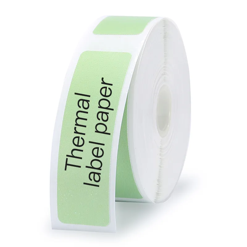 Jingchen Thermische Zelfklevende Blank Label Barcode Code Sticker Labels Kleur 12 * 40mm-E