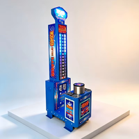 Machine de boxe à monnayeur pour tester la force, jeu d'arcade Big Hit Hammer, idéale pour les événements de carnaval - Vente Flash