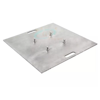 Accessoires : Plaque de base en fer de 8 mm d'épaisseur, Plaque de base pour structure DJ en aluminium Global F34, Base de structure en aluminium
