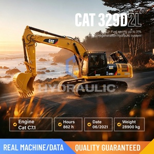 29 Ton Heavy Construction Machinery Used Excavator for Sale Hydraulic Trenching Crawler Excavators
