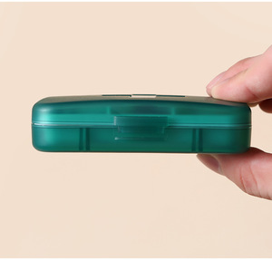 Wholesale High Quality Customizable Logo Portable Pill <b>Storage</b> <b>Box</b> 6-Compartment PP <b>Material</b> Multicolor Option for Chemo - Product Image 4