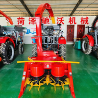 Mesin Pemanen Pakan Ternak Bertenaga Traktor Mini dengan Gearbox Berbantalan Ganda untuk Panen Batang Jagung dan Rumput Gajah