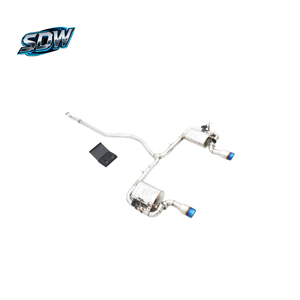 Sistema de <span class=keywords><strong>Escape</strong></span> Catback Valvetronic de Acero Inoxidable SS304 para Honda Civic 1.5T, Accord 2.0T, CR-V 2.4L, Fit 1.5L, Auto Modificado - Product Image 1