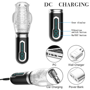 Masturbateur masculin rechargeable à 7 vibrations puissantes, 5 rotations de poussée, vibromasseur pour homme, jouets pour adultes - Product Image 4