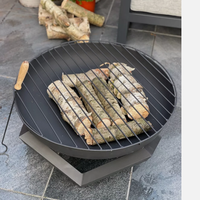 Brazier en acier Corten pour mobilier de jardin, foyer à bois pour la vente au détail, la revente et la fourniture en gros