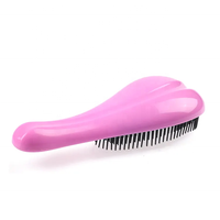 Vente en gros brosse à cheveux démêlante professionnelle bouclée droite sèche pour cheveux mouillés Massage du cuir chevelu sans douleur démêlant pour femmes enfants
