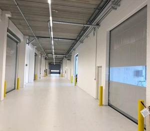 Puertas Correderas de PVC de Alta Velocidad con Diseño Moderno Shinilion, Barrera Automática Contra el Polvo con Cierre para Plástico Acabado - Product Image 2