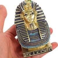 Figurines de collection du roi égyptien TUT en résine