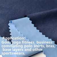Tissu de sport élastique pour filles et hommes, tissu jersey de yoga et de golf en polyester et élasthanne extensible dans les quatre sens, de haute qualité