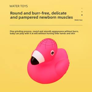 Dibujos animados para Niños, animales del océano, juguetes de baño, niños y niñas, puercoespín, pulpo, equipo de juego de plástico, venta al por mayor - Product Image 3