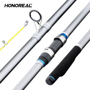 Honoreal Cao Cấp 10-12ft Sợi Carbon Surf Rod Hành Động Nhanh Chóng Nhiệm Vụ Nặng Nề Nước mặn Câu Cá Cực Cho Dài Bãi Biển Bờ Đúc - Product Image 1