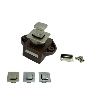 High Quality Furniture Mini RV Keyless Push Button <b>Lock</b> ANSI Grade 1 Security Zinc Alloy+ABS Material Caravan Bathroom - Product Image 5