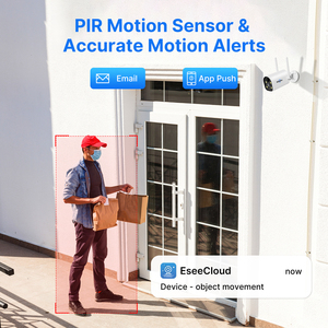 4MP Ai inteligente Detección <span class=keywords><strong>de</strong></span> movimiento al aire libre Audio bidireccional Wifi NVR kit CCTV <span class=keywords><strong>Vigilancia</strong></span> hogar seguridad inalámbrica <span class=keywords><strong>sistema</strong></span> <span class=keywords><strong>de</strong></span> cámara solar - Product Image 2