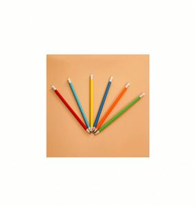 Crayons en bois HB standard en vrac, crayons à graphite avec logo personnalisé et gomme - Product Image 1