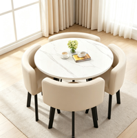 Table basse carrée en bois de style nordique, table de salle à manger et de salon moderne minimaliste, table de loisirs et de négociation pour la maison