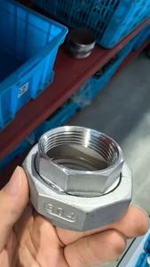 Connettori Esagonali Filettati in Acciaio Inox, Raccordi Esterni 304/316 BSPT/BSP/NPT, Raccordi per <span class=keywords><strong>Tubi</strong></span> Esagonali - Product Image 5