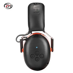 Bluetooth ile Bluetooth 5.1 Nrr 25db kulak koruyucu Bluetooth ile elektronik kulak savunucuları