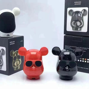 ลำโพงไร้สาย B6 Violent Bear Mini รุ่น V5.3 กันน้ำ IPX4 สำหรับโทรศัพท์มือถือ ดีไซน์การ์ตูนหัวหมีสุดสร้างสรรค์ ไฟ RGB สำหรับใช้ในบ้านและบนโต๊ะทำงาน - Product Image 6