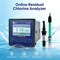 Analyseur de chlore libre en ligne haute précision NOBOTECH CL-8000 pour le traitement de l'eau, sortie relais 4-20mA RS485 personnalisable