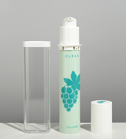 Nouvel Arrivage – Lot de Mini Bouteilles Cosmétiques Rechargeables Style Végétal pour Lotion, Sérum, Eau, Crème et Contenant pour Crème Contour des Yeux – Vente en Gros