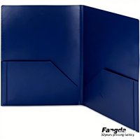 Carpeta Mate con Lámina Dorada, Diseño Gratuito, 16pt 12pt, Carpeta con Relieve, Impresión Personalizada, 1 Bolsillo para Tarjetas, Carpeta de Presentación A4