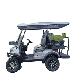 Carrito de Golf de Litio HKBG 2025 para 7-8 Pasajeros, Nuevo Buggy con Autonomía de 50-70 km, Velocidad de 30-50 km/h y Capacidad de Subida de 25 Grados, Precio Bajo de Fábrica - Product Image 1
