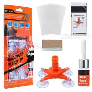 Kits de réparation de pare-brise DIY, outils de réparation de vitres de voiture, restauration de rayures et fissures sur le pare-brise, polissage d'écran de fenêtre, accessoires de style automobile - Product Image 2
