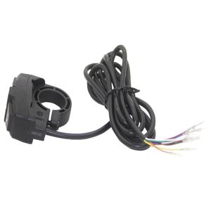 Interruptor de luz 3 en 1 para bicicleta eléctrica y patinete, 36V 48V, con bocina, faro y funciones de dirección, para piezas de bicicleta eléctrica de 48V - Product Image 3