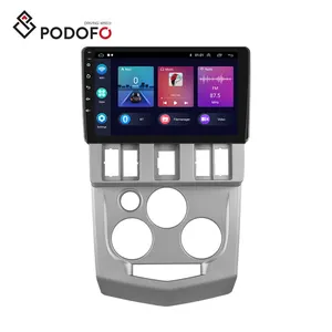 Podofo 9'' Car Radio Android Carplay Android Auto GPS RDS HIFI with AHD Camera For Renault L90/logan 2004-2008