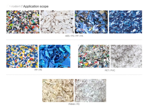 Séparateur électrostatique en plastique PE, séparation à haute efficacité avec moteur à roulement - Product Image 5