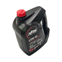 Huile moteur de course pour moto et scooter, synthétique intégrale, originale XPS SAE 5W-40 4T, 4L