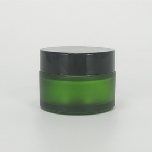 Frasco de Vidrio Azul en Oferta, 5g/10g/15g/20g/30g/50g/60g/100g, Frasco de Vidrio para Crema de 50ml, Frasco de Vidrio Decorativo para Cosméticos - Product Image 1